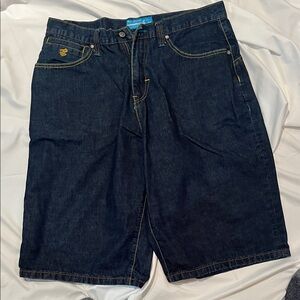 Rocawear Men's Deep Indigo Jean Shorts